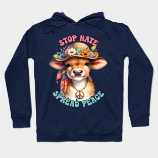 Stop Hate Spread Peace Hoodie